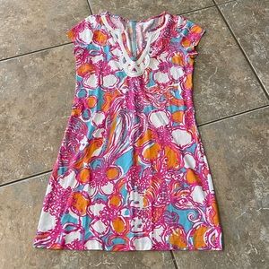 Lilly Pulitzer shirt dress in 100% cotton